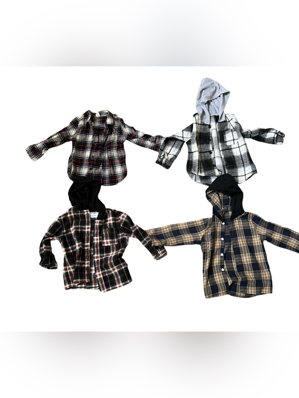 Bulk 3T Long Sleeve Flannel Shirts - Perfect for fall